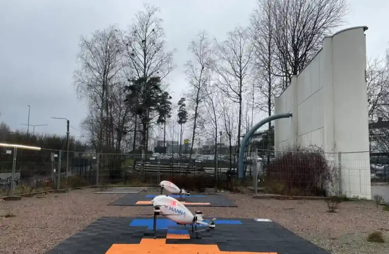 Behind the scenes of drone food delivery in Finland